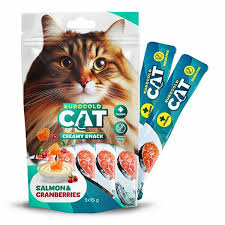 Eurogold Somon ve Kızılcıklı Sıvı Kedi Ödülü (Tekli Tüp)