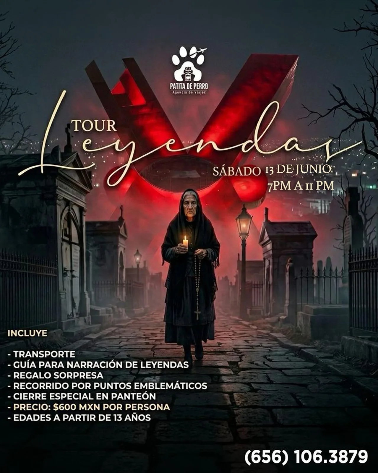 Tour Leyendas 13 junio