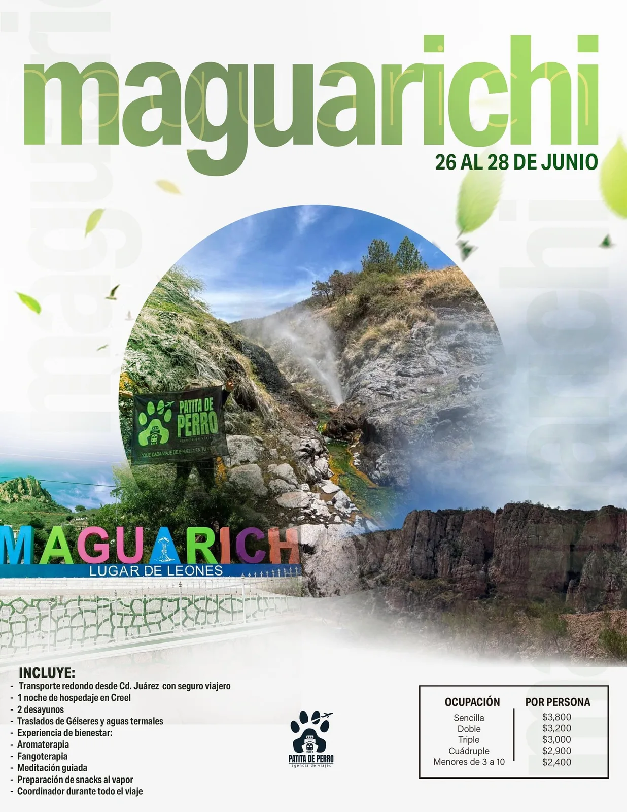 Maguarichi 26 al 28 Junio