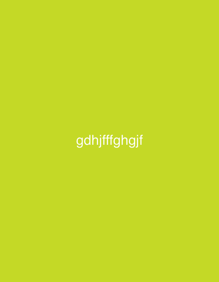 The image is a plain, bright green background with the text "gdhjffghgjff" centered in white. There are no other objects, people, or environmental details visible in the image, and it cannot be localized to Jalingo, Nigeria.
