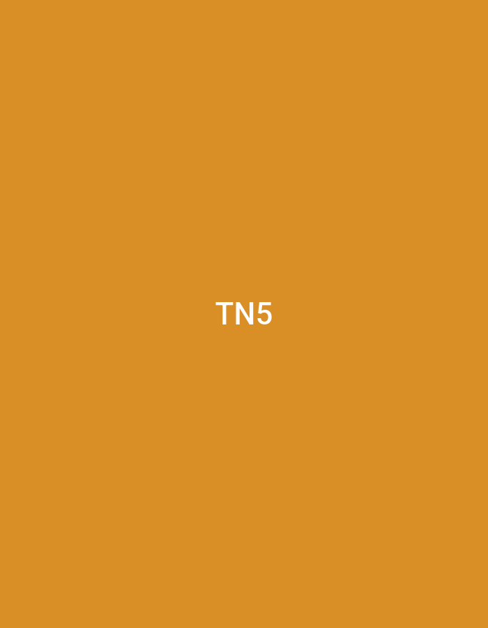 The image presents a uniform, solid orange-brown colored background. Centered both horizontally and vertically on this field is the white alphanumeric text "TN5." There are no other discernible subjects, objects, people, actions, interactions, or environmental details present. The image does not contain any visual information to determine a specific geographical location, including any area within the city of Casablanca, Morocco.