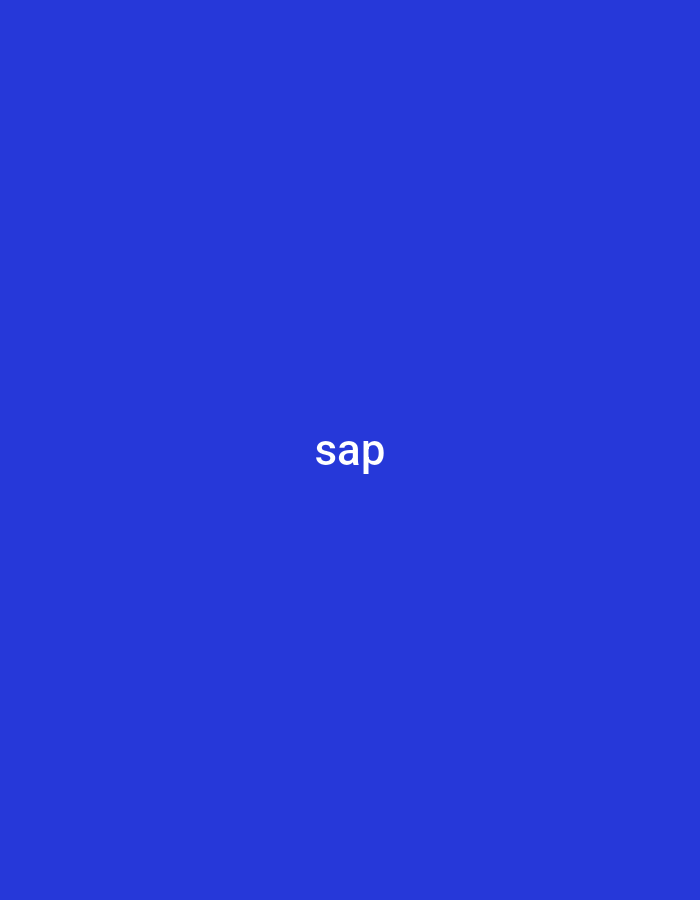 The image displays a minimalist graphic, presented as being located in the city of Casablanca, Morocco. The visual field consists of a uniform royal blue background. Centrally positioned on this background is the word "sap," rendered in white, sans-serif typeface. This text exhibits an ambigrammatic property, appearing as "des" when viewed inverted or rotated 180 degrees. No other objects, subjects, figures, or environmental details are discernible within the image.