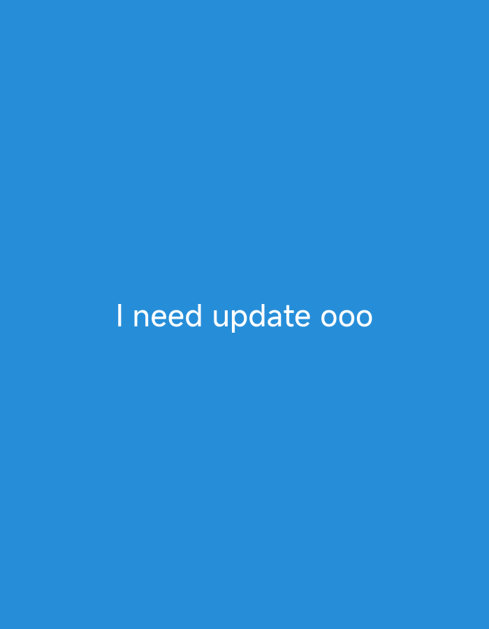 The image is a solid blue background with white text in the center that reads "I need update ooo". There are no people, subjects, objects, actions, interactions, or environmental details visible in the image. The location of Nsugpe, Nigeria is not depicted or referenced in the image.