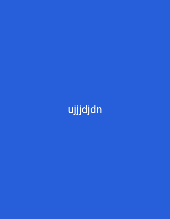 The image is a solid blue background with white text in the center that reads "ujjjdojn". There is no visible city, country, or any other contextual information in the image to determine its location or any other details beyond the text.