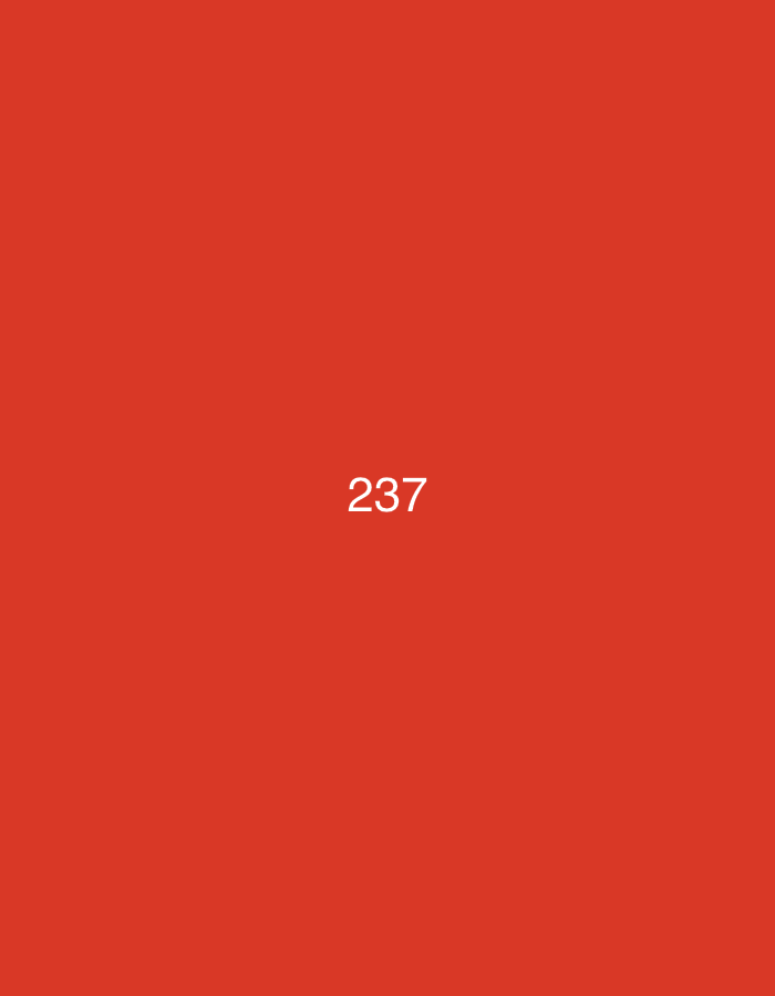 The image is a plain red background with the white text "237" centered in the middle. There is no information available about its location in Da Nang, Vietnam.