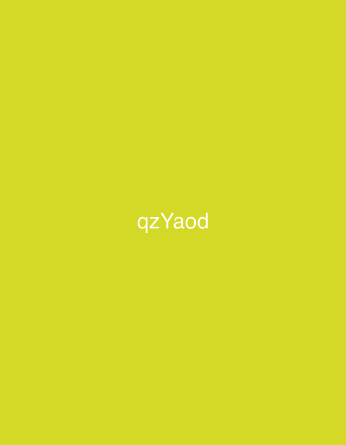 The image displays a uniform, solid yellow-green background. Centrally positioned on this field is the white text "qzYaod," rendered in a clear, sans-serif typeface. The scene is abstract, devoid of any discernible individuals, physical objects beyond the text, actions, interactions, or environmental elements. As such, the visual content provides no specific markers or features that could identify a particular geographical location within the city of Casablanca, Morocco, or any other distinct environment.