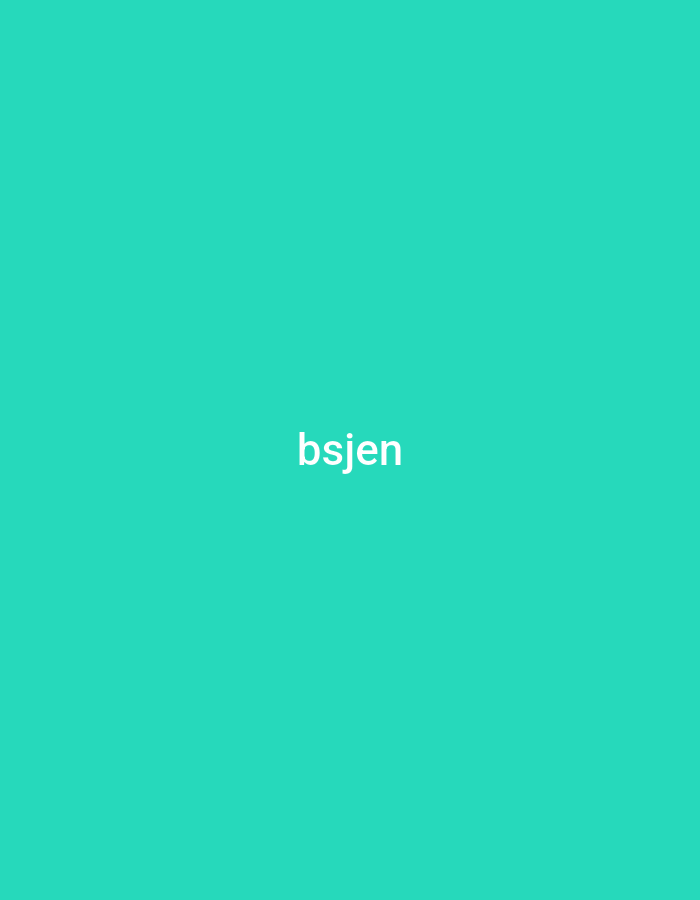 The image displays a plain, solid teal-colored background (hex color approximately #2CE1B1). Centered on this monochromatic field is the text "bsjen" rendered in white, sans-serif lettering. There are no other discernible subjects, objects, people, or activities depicted. The uniform color and simple text suggest a minimalist graphic, possibly a brand name, username, or a placeholder image. No specific location cues, time of day, or weather details can be inferred from the visual content. The provided context indicates this media file is associated with Yerevan, Armenia.