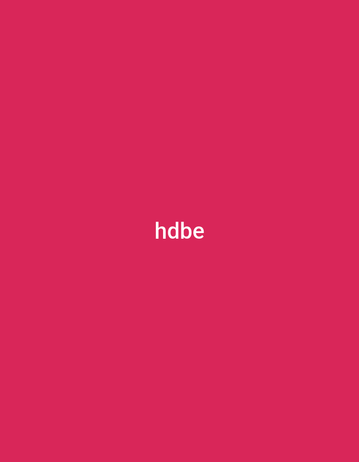 The image features a solid, uniform background in a vibrant shade of magenta or dark pink. Centered within this monochromatic field is the text "hdbe," rendered in white, sans-serif, lowercase letters.
There are no people, objects, or a discernable scene visible in the image beyond the text and its background. Consequently, no activity or event is taking place. Notable details such as time of day, weather, or specific architectural/geographic cues are absent from the visual information provided. The overall composition is extremely minimalistic and graphic, focusing solely on the text against the colored backdrop. While the context of Yerevan, Armenia, is provided, the image itself contains no visual elements that would identify it with this specific location.