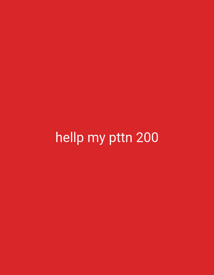 The image shows a solid red background with white text in the center that reads "hellp my pttn 200." The image does not provide any information about the location in Bukit Ketok, Indonesia or any other details. There are no people, subjects, objects, actions, interactions, or environmental elements present other than the red background and the white text.