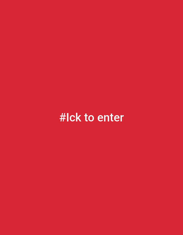 The image is a solid red background with white text in the center that reads "#lck to enter". The text is centered horizontally and vertically on the red background. The image does not contain any discernible elements related to Votkinsk, Russia, people, subjects, objects, or actions. It is purely a graphic with text on a colored background.
