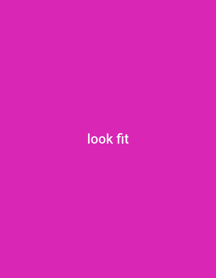 The image is a plain pink background with the text "look fit" in white font in the center. There is no information about the location in Gboko, Nigeria.