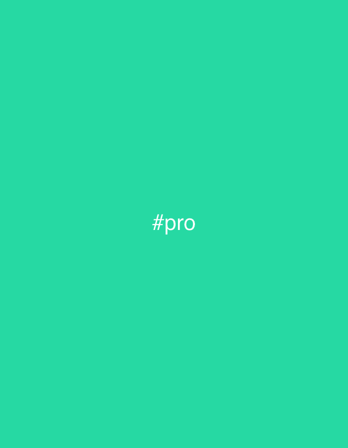 The image is a solid, vibrant turquoise background with the white text "#pro" centered. There is no discernible location in the city of Nidda, Germany, or any other context provided. The image is purely graphic and consists of text on a colored background.