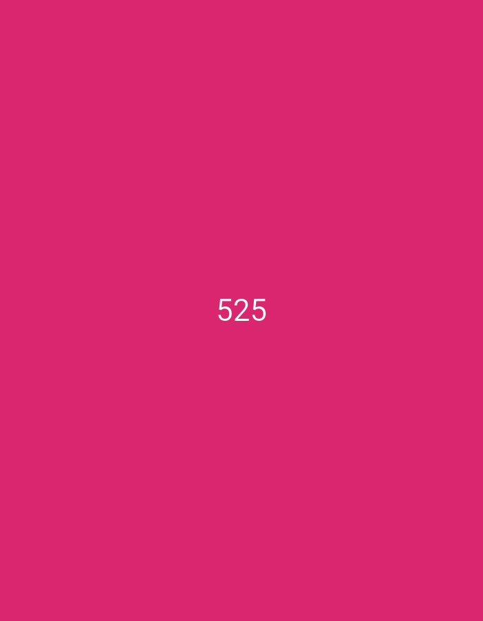 The image is a solid bright pink background with the number "525" in white text centered horizontally and in the lower half vertically.