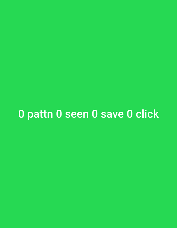 A bright green background fills the image. In the lower center, white text reads "0 pattn 0 seen 0 save 0 click".