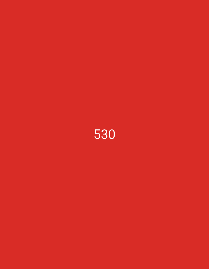 The image displays a solid red background with the number "530" centered in white text. There are no people, objects, or environmental details visible in the scene. The location is unknown.
