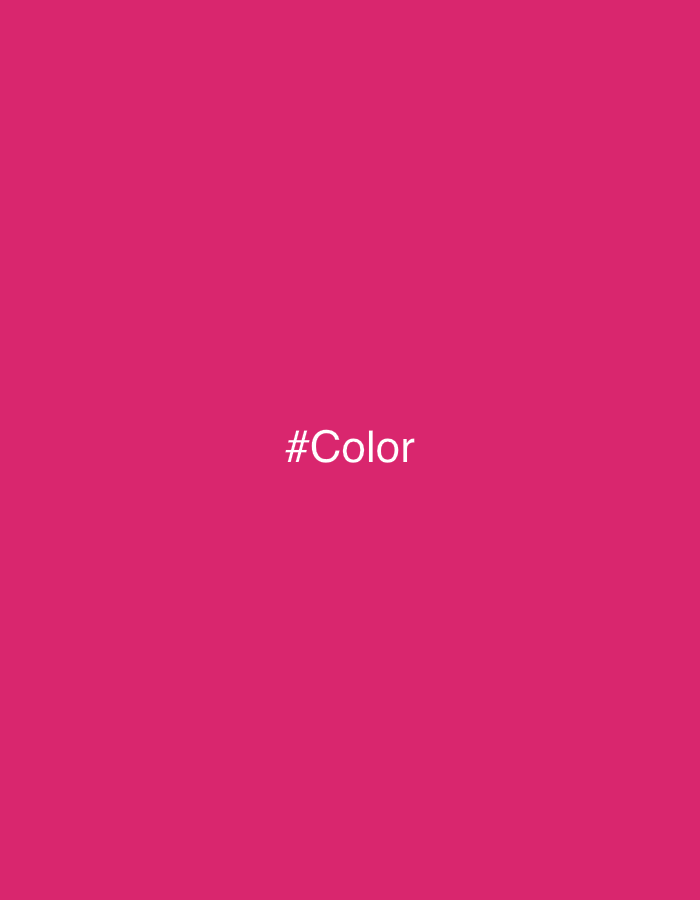 The image is a solid, uniform field of magenta color. In the center, the text "#Color" is written in white. There is no information present in the image to suggest any location, including Kragujevac, Serbia.