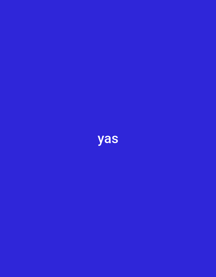 The image is a plain blue background with the word "yas" written in white text in the center. There is no discernible location in the city of Dnipro, Ukraine.