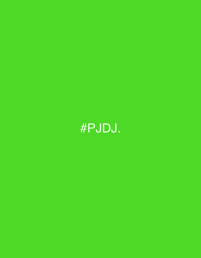 The image features a solid, vibrant green background devoid of any discernible objects, people, or a physical scene. Centered on this uniform green canvas is the white text "#PJD.J.". The text is rendered in a clear, sans-serif typeface, beginning with a hash symbol and ending with a period after the second 'J'.
No activity or event is depicted. The graphic is static, presenting only a color field and text. There are no visual cues to suggest a specific time of day, weather conditions, or any particular emotions. The green background is consistently bright across the entire frame, providing a high-contrast setting for the white alphanumeric characters.
While the location context of Varna, Bulgaria, is provided, the visual content of the image itself does not contain any elements or landmarks that depict this geographical location. It is a purely graphic design, potentially serving as a digital identifier or a branding element rather than a photograph of a physical place.