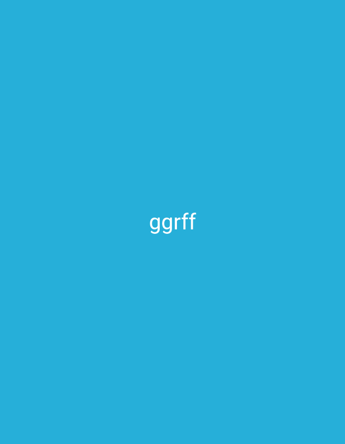 The image shows the text "grrff" centered on a plain blue background. There is no information about the location in Nsugpe, Nigeria.
