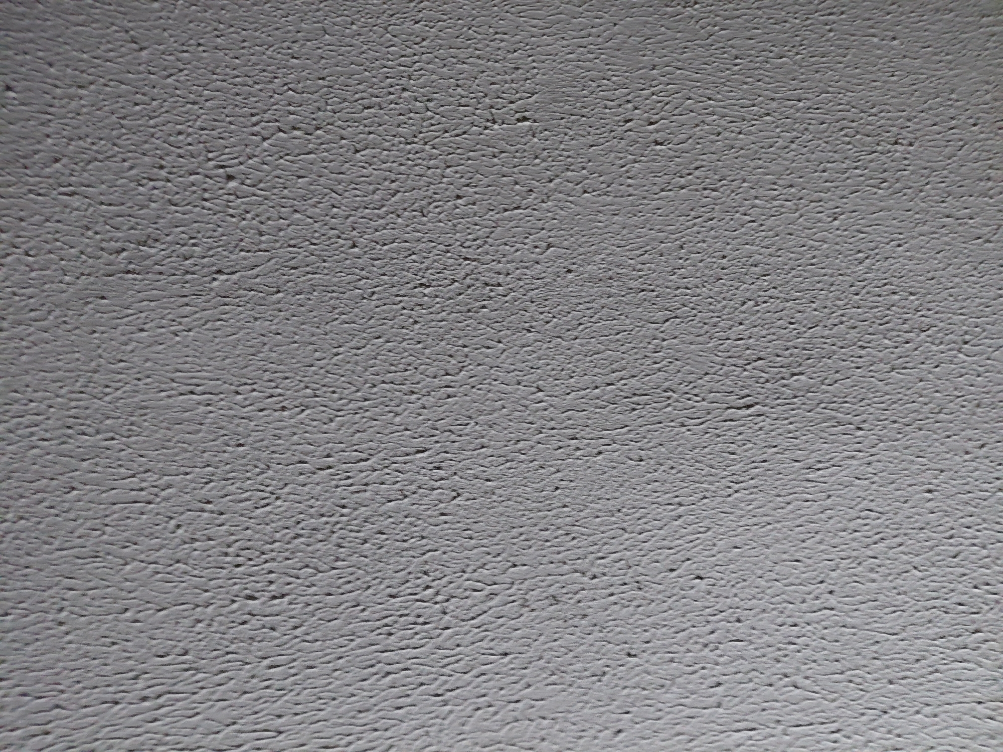 The image shows a close-up of a textured, light gray surface. The texture appears rough and slightly bumpy, covering the entire frame. There is no indication of location within Santa Ana, Venezuela, no people, subjects, objects, actions or interactions depicted. The sole environmental detail is the textured surface.