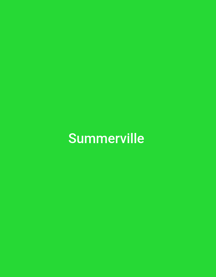A solid green background features the white text "Summerville" centered horizontally and positioned towards the bottom of the frame. The image is a digital graphic with no discernible environmental features, people, or objects beyond the text itself. It is impossible to determine any location within Howayi, Nigeria from this image.