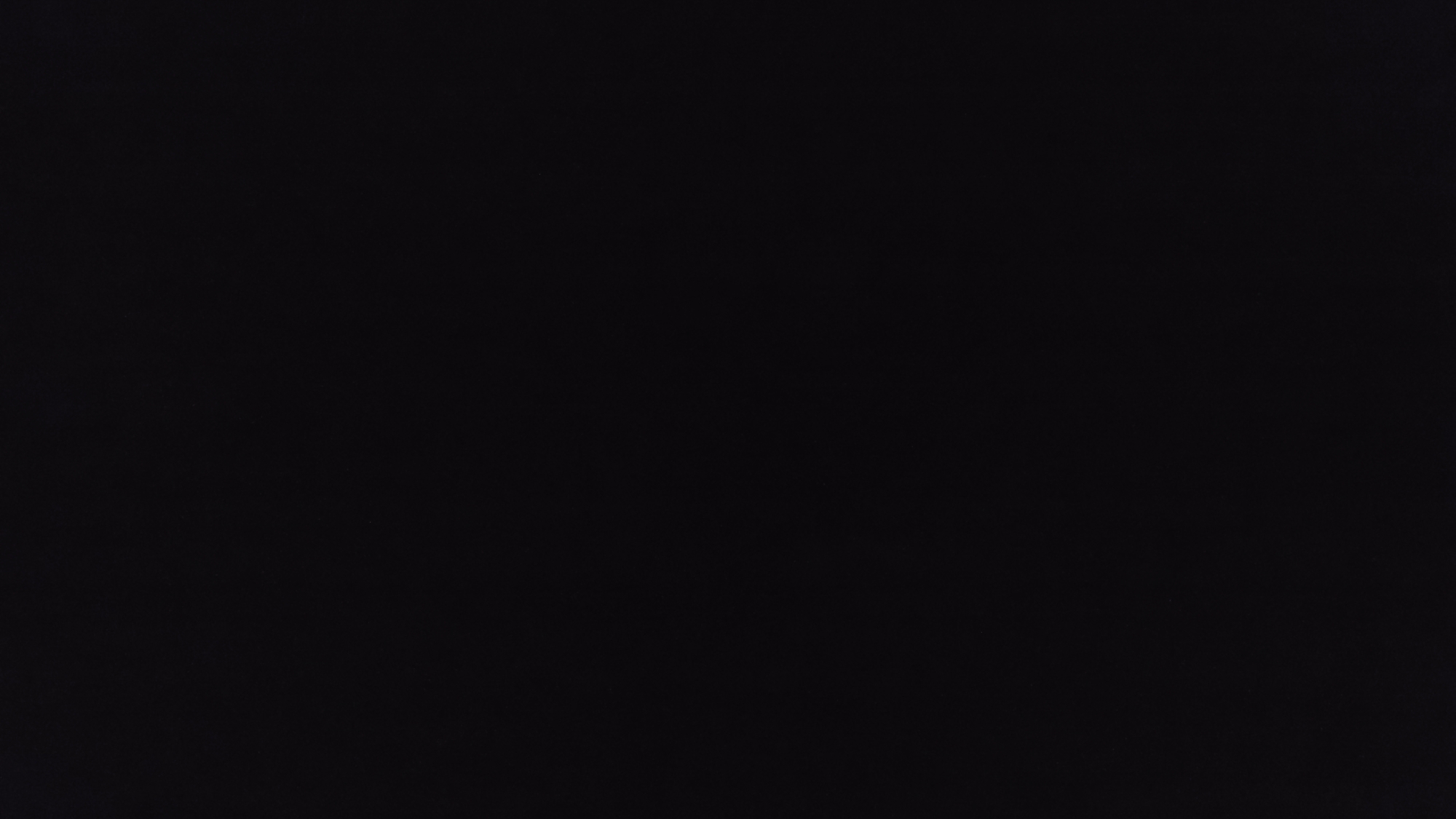 The image is completely black. There is no discernible detail about the location, people, subjects, objects, actions, interactions, or the environment.