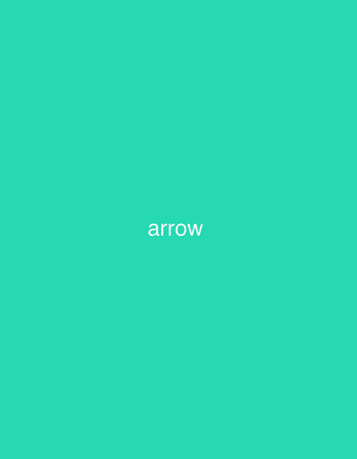 The image is a solid, vibrant cyan background with the word "arrow" written in white text in the center. There are no people, objects, or environmental features present in the image. The location of Mayo Dasa, Nigeria, is not depicted or relevant to the content of the image.