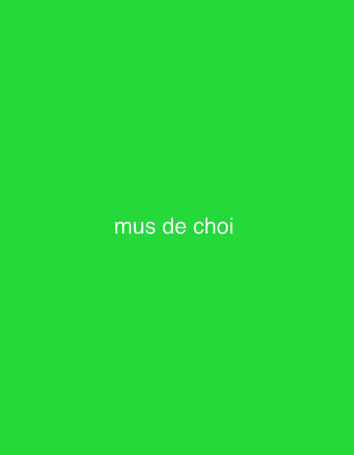 The image features a solid, vibrant green background. Centered horizontally and slightly below the vertical midpoint, the text "mus de choi" is displayed in white, sans-serif lettering. This is a graphic image with no discernible subjects, objects, or specific scene beyond the colored background and text. No activity or event is taking place. There are no visual cues for time of day, weather, or location, thus the image itself does not provide any context related to Santa Ana, Venezuela.