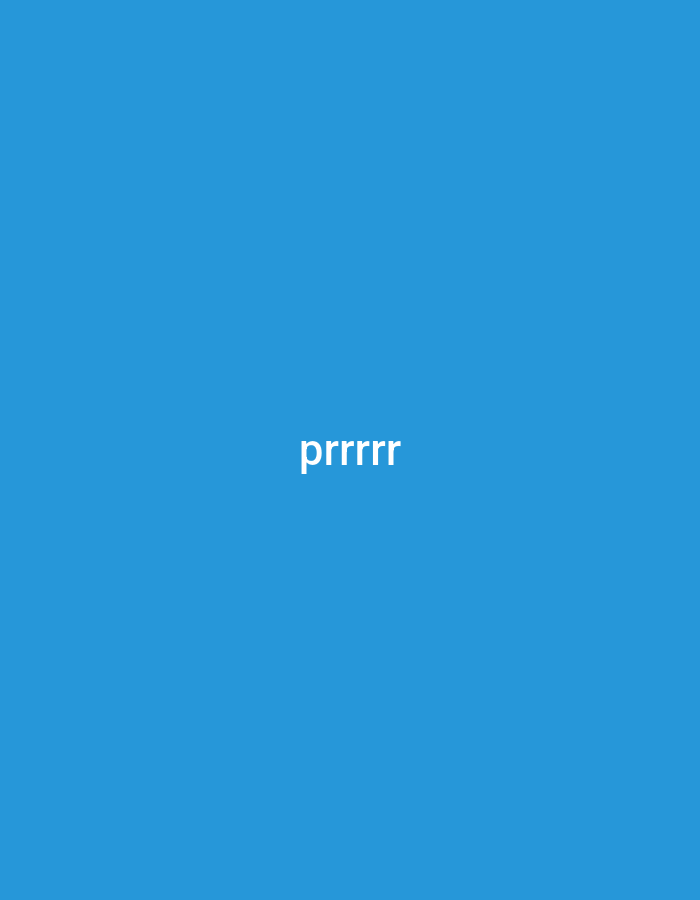 A light blue background features the white text "prrrrr" centered vertically and horizontally. The text is a lowercase word. The image lacks context or identifiers to determine a specific location in Yerevan, Armenia.