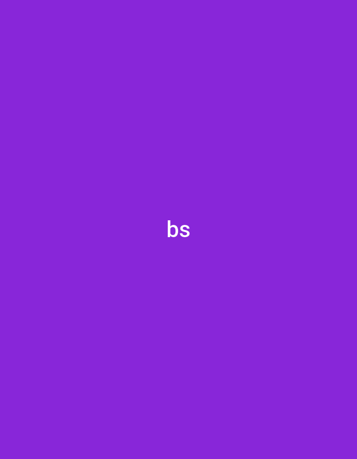 The image displays a solid, vibrant purple background. Centered on this purple field is the white text "bs" in a sans-serif font. There are no other subjects, objects, or discernible scene elements present. The background appears uniform and flat, suggesting a digital graphic rather than a photograph of a physical location. No activity or event is taking place. There are no visible cues regarding time of day, weather, or emotions. The only specific location information is provided by the prompt, stating the context as Yerevan, Armenia, though no visual details in the image itself support this location.
