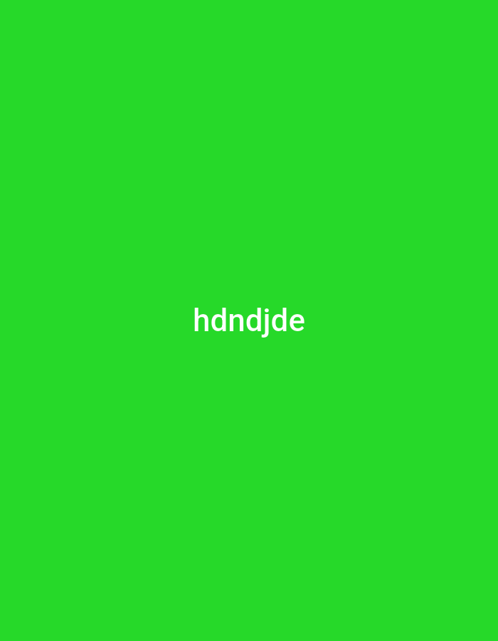 The image displays a solid, vibrant green background. Centered horizontally and vertically on this green field is the text "hdndjde" rendered in a white, sans-serif font. There are no other subjects, objects, or discernible scene elements present. The bright, uniform green color fills the entire frame. The additional cropped images confirm the content and appearance of the text and background, showing only slightly different framing of the same central text against the green.