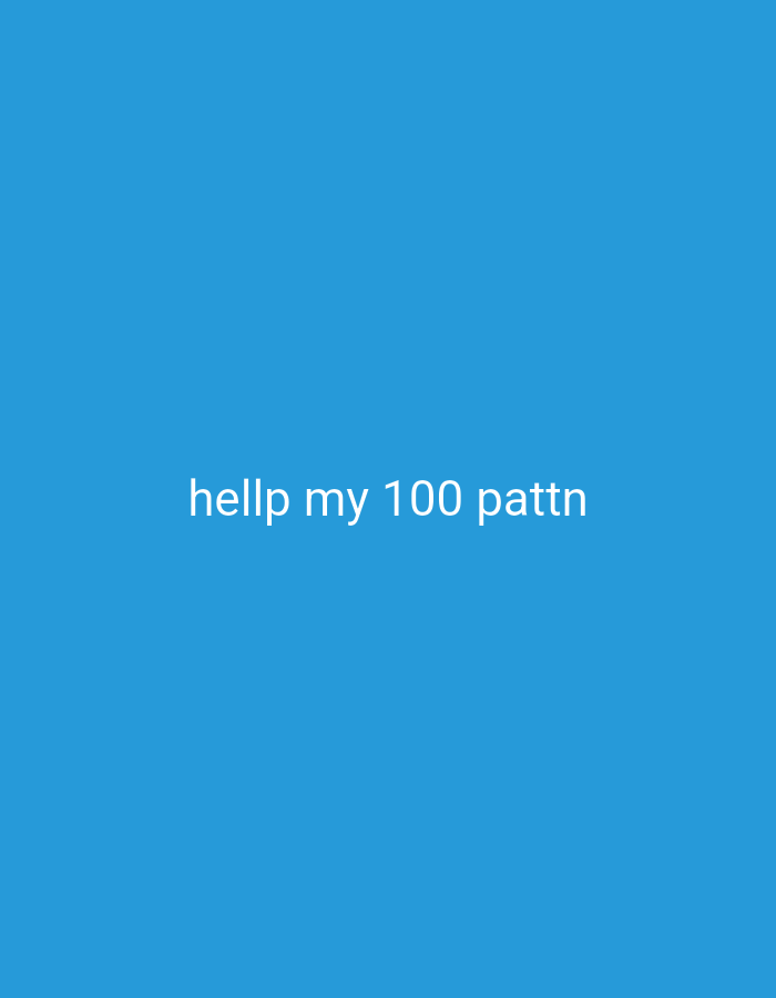 The image is a light blue background with the text "hellp my 100 pattn" in white. There is no evidence to suggest it is located in Bukit Ketok, Indonesia, or any other specific location. There are no people, objects, actions, interactions, or environment to describe beyond the text and color.