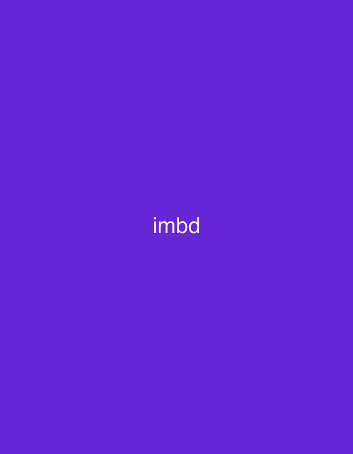 The image displays a plain, solid purple background. Centered horizontally and vertically on this background is the text "imbd" written in a simple, white, sans-serif lowercase font. There are no other visible subjects, objects, people, or discernible scenes. No specific activity or event is depicted beyond the presentation of this text against a colored field. The image provides no cues regarding time of day, weather, or emotions. The stated location context of Ihtiman, Bulgaria, is not visually represented or suggested within the image itself.