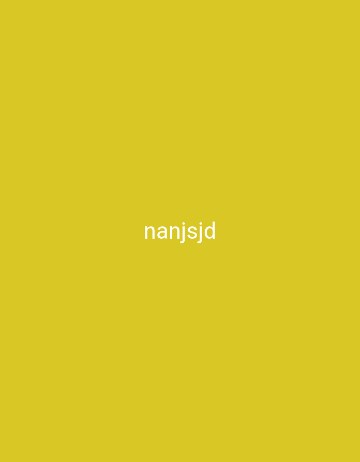 The image shows a plain yellow background with the text "nanjsjd" centered horizontally and vertically. There are no people, objects, or environmental details present in the image, nor any information about its location in Nsugpe, Nigeria.
