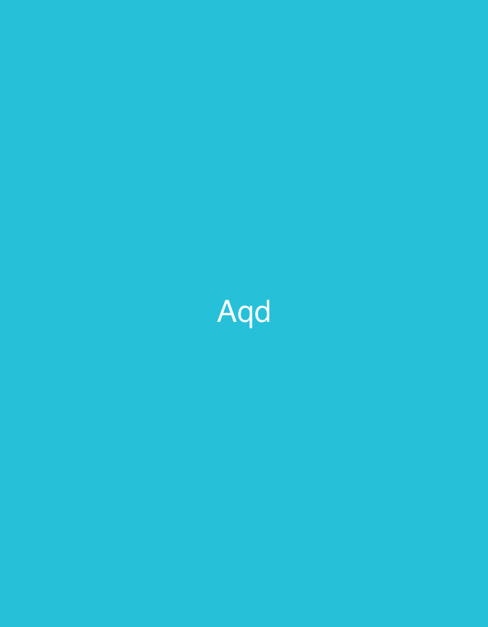 The image is a solid cyan background with the word "Aqd" written in white sans-serif font in the center. There is no discernible location in the city of Casablanca, Morocco, as the image is abstract and contains no geographical or urban elements.