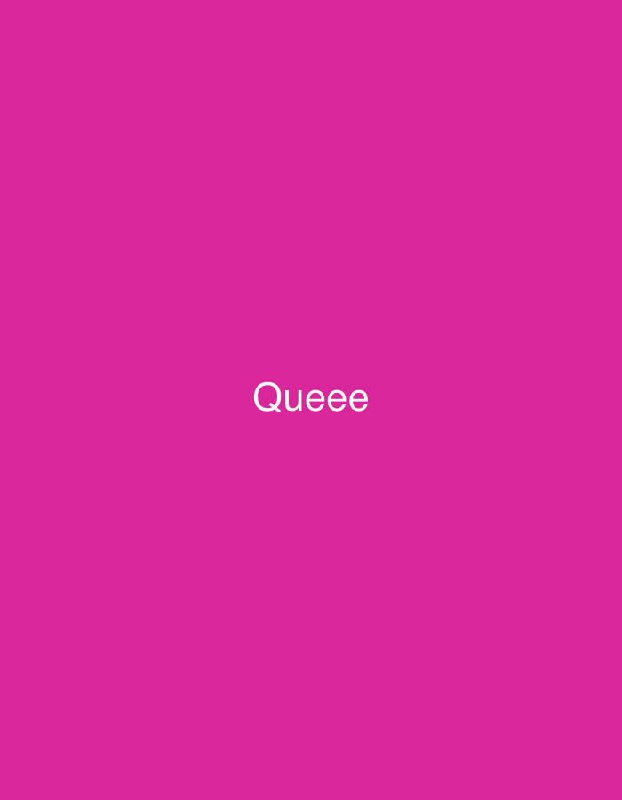 The image displays a solid, uniform magenta background. Centered on this vibrant backdrop is the word "Queeee" rendered in white, sans-serif text. There are no other visible subjects such as people or objects, nor is there a discernible scene, setting, or specific location depicted within the image itself. No activity or event is taking place. The image lacks any visual cues that would indicate the time of day, weather conditions, or any particular emotions. Although the context provided specifies "Santa Ana, Venezuela," there are no elements within the image to visually confirm or suggest this location. The overall aesthetic is minimalist, focusing solely on the bold color and the central text.