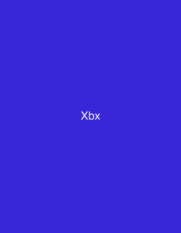 The image is a solid, dark blue background with the white text "Xbx" centered horizontally and located towards the bottom of the frame. There are no other objects, people, or discernible environmental features present. The text appears to be digitally rendered. There is no information in the image that would allow for its location to be identified as Casablanca, Morocco.
