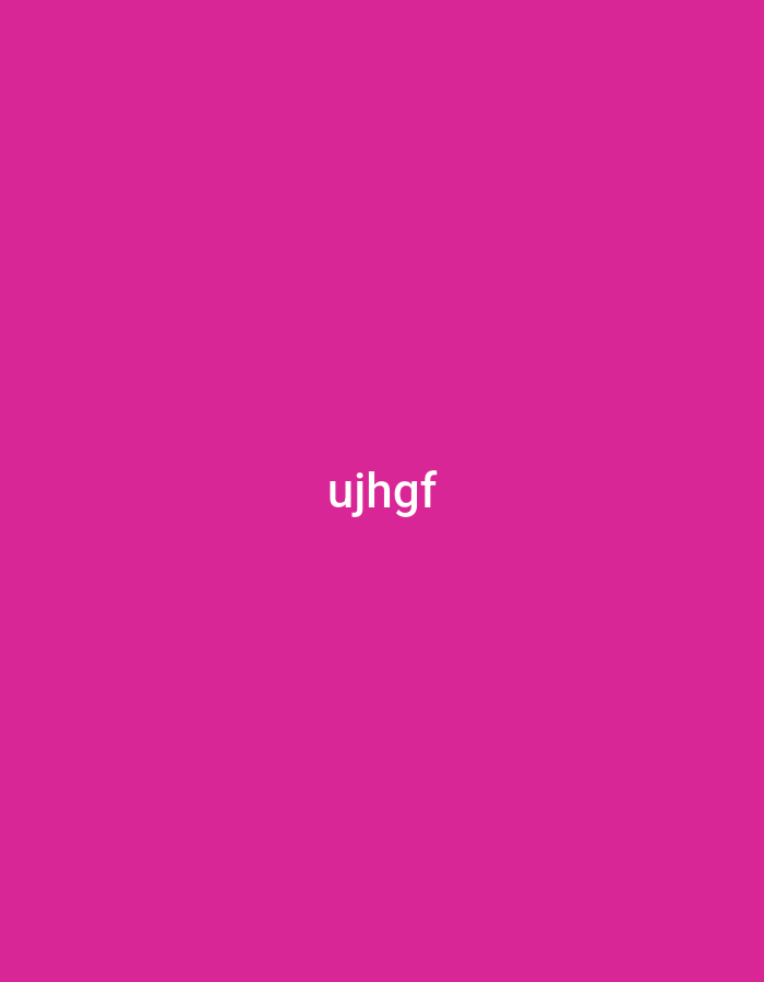 A magenta background with the text "ujhgf" in white in the center. The location is not discernible from the image.
