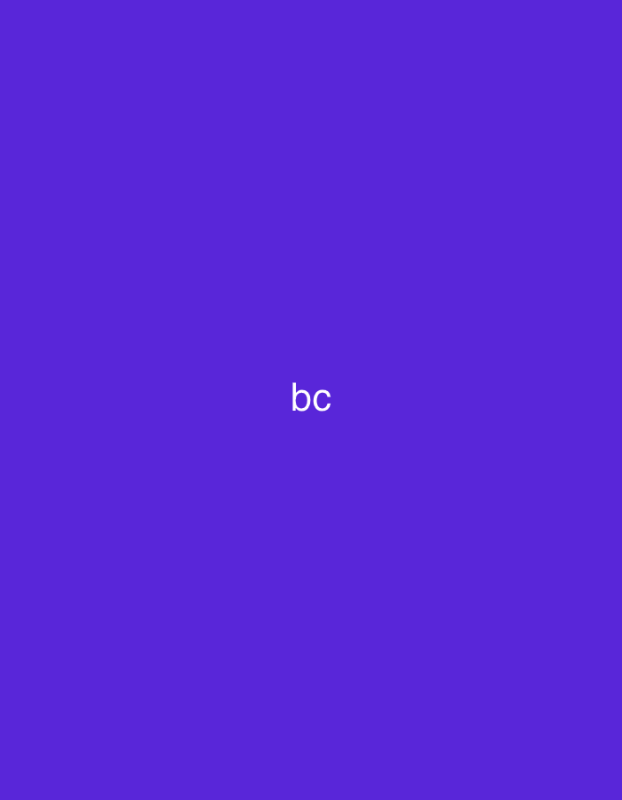 The image displays a plain, solid purple background, specifically a shade resembling violet or indigo. Centered horizontally and vertically on this background are the lowercase letters "bc" rendered in a clear, white sans-serif font. There are no other subjects such as people, objects, or a discernable scene or setting apart from the colored background and text. No specific activity or event is taking place, as the image is static and abstract. The uniform color suggests a digitally created graphic rather than a photograph of a physical location. While the image itself provides no visual cues for location, the context indicates it is associated with Vagharshapat, Armenia.