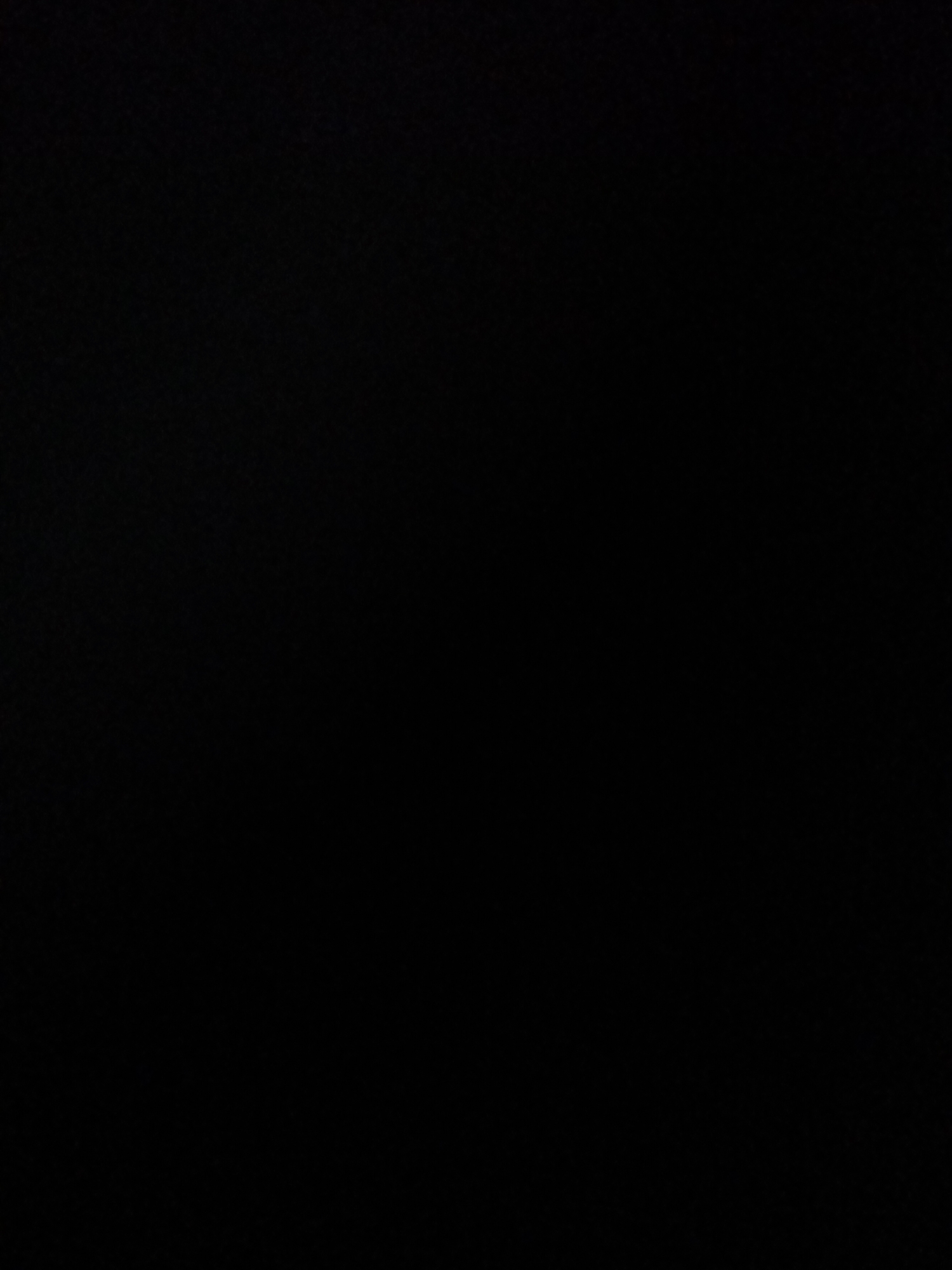 The media file is entirely black, obscuring any potential subjects, activities, or details. There is no visible text or any identifiable elements within the frame. The image provides no information about people, objects, the scene, or setting. Consequently, no activity or event can be discerned, and no notable details like time of day, weather, location cues, or emotions can be inferred. The media file is effectively blank.
