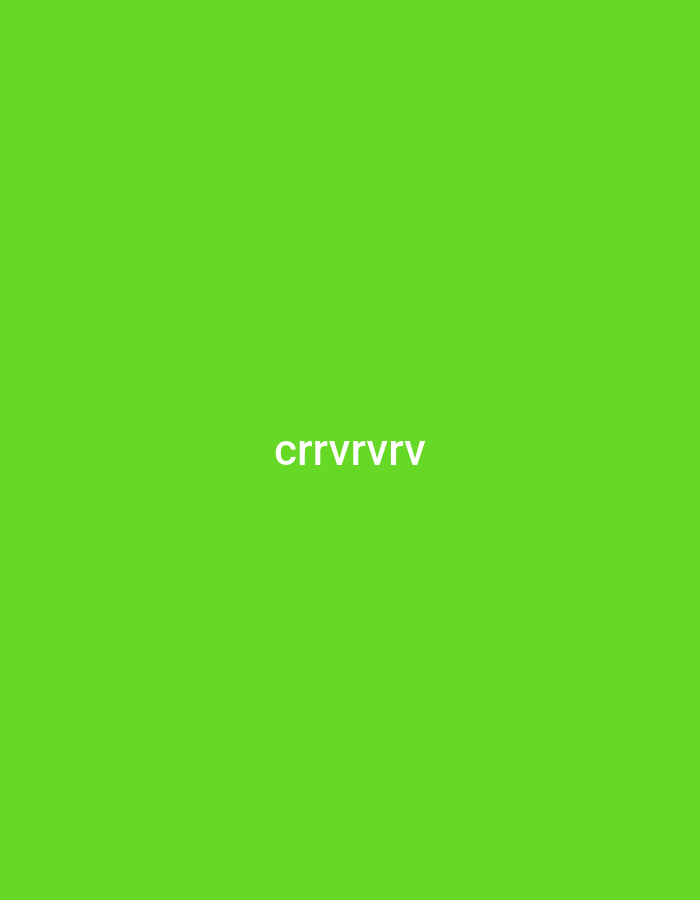 The image shows the text "crrvrvrv" in white font on a bright green background. There is no indication of location or city.