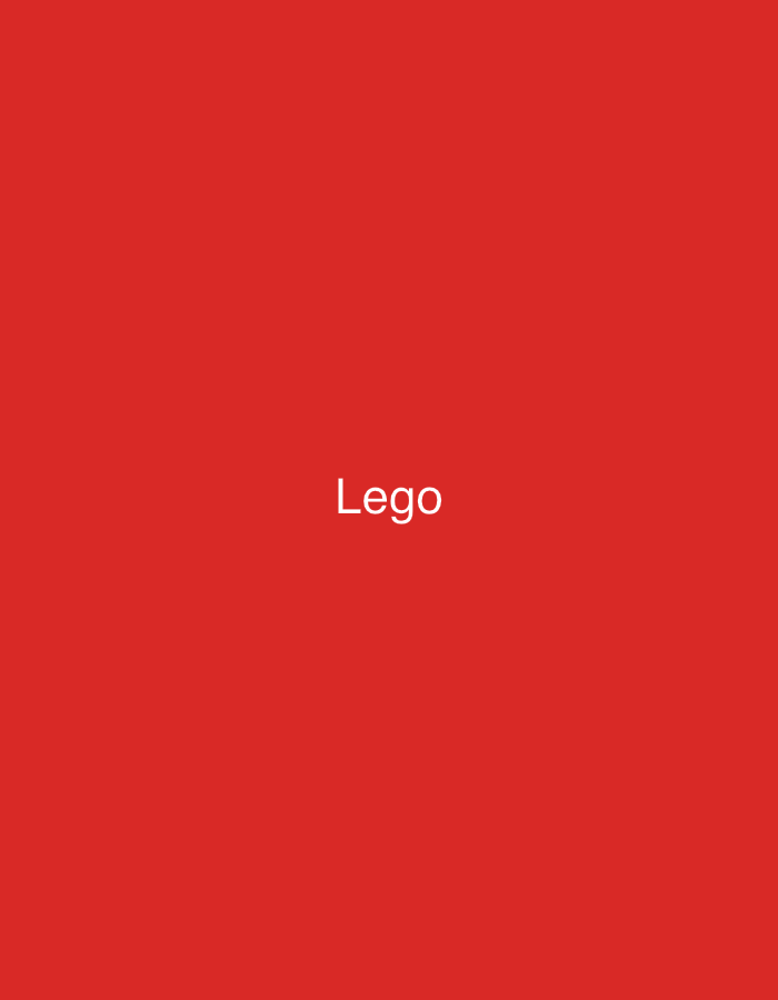 The media file displays a solid, vibrant red background. Centered on this background is the word "Lego" rendered in white, sans-serif text. No other subjects, objects, or discernible scenes are visible. There is no activity or event taking place, and no specific time of day, weather, or emotional cues can be inferred from the image content. The image itself provides no visual context or cues related to the stated location of Santa Ana, Venezuela.