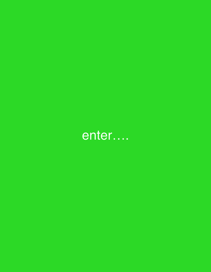 The image is a bright green screen with the word "enter...." in white text centered horizontally and slightly below the vertical center. There is no information in the image that could be used to locate it in Palimanan, Indonesia. The scene is a blank green background with text.
