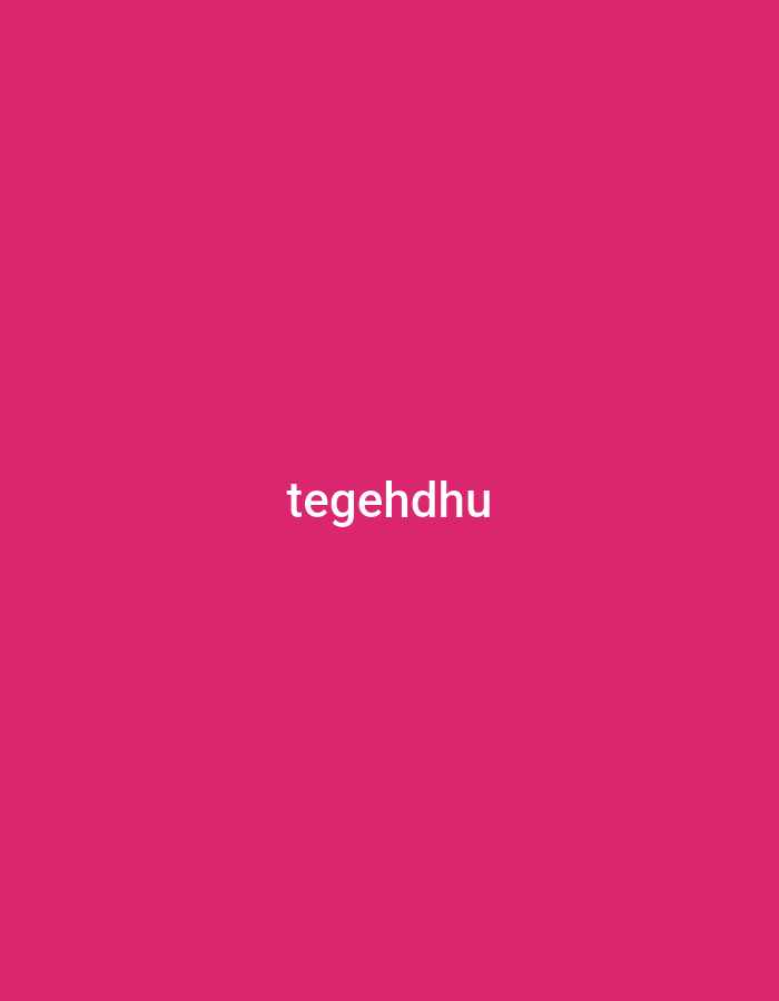 The image is a solid pink background with the word "tegehdhu" in white, centered. There is no indication of Yerevan, Armenia or any other location. No people, subjects, objects, actions, or interactions are present in the image.