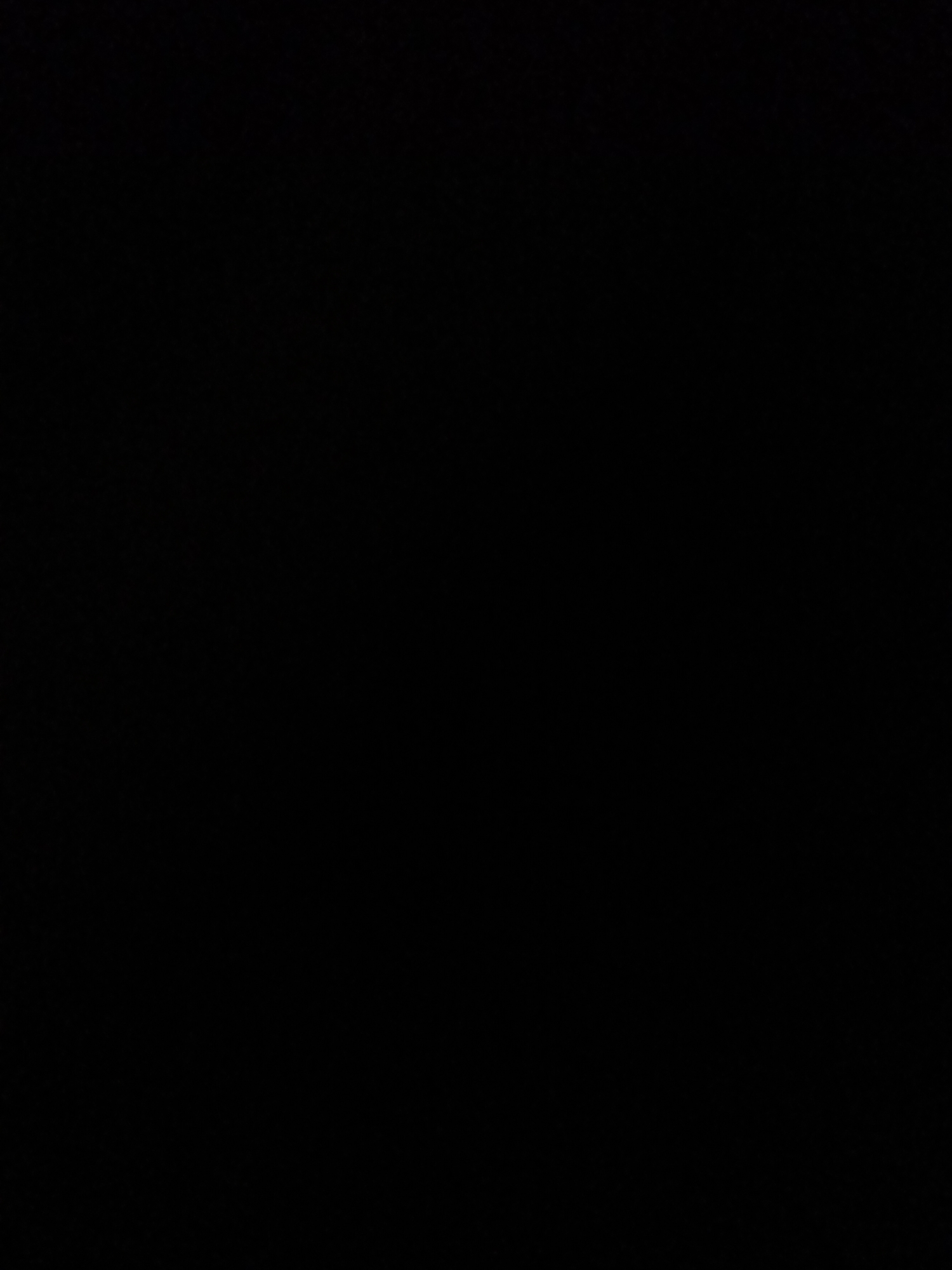 The image is entirely black, with no discernible subjects, objects, scene, activity, or text. The lack of any visual information prevents any description of time of day, weather, location cues, or emotions.