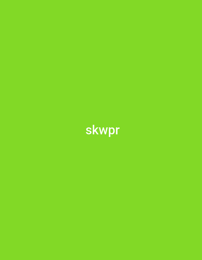 The image is a plain lime green background with the word "skwpr" in white text centered horizontally and slightly above the vertical center. There is no identifiable location in Jalingo, Nigeria, nor are there any people, objects, or actions depicted.