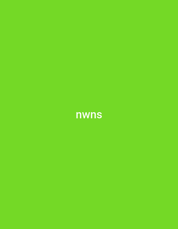 The media file presents a simple, minimalist composition featuring a solid, vibrant lime green background. Centered horizontally against this brightly colored backdrop is the white text "nwns" rendered in a clear, sans-serif typeface. No other subjects, objects, or discernible scene elements are present in the image. There is no activity or event depicted, nor are there any specific cues regarding time of day, weather, or a particular location within the image itself. The image's sole focus is the display of the four-letter text "nwns" on a monochromatic green field.