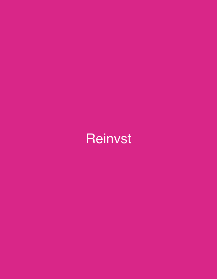 The image displays a solid magenta-colored background. Centered horizontally and vertically on this background is the word "Reinvst" rendered in white, sans-serif typeface. No other subjects, objects, people, actions, or environmental details are discernible. The image's content is devoid of any visual cues pertaining to a specific geographic location; therefore, an identification of the city of Casablanca, Morocco, or any other city, cannot be made based on the provided visual information.