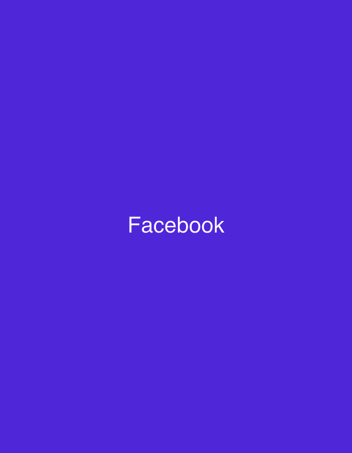 The image presents a simple, monochromatic graphic featuring a solid background in a deep, vibrant shade of purple. Centered on this field, the word "Facebook" is displayed in clear, white, sans-serif typography.
There are no subjects such as people or objects depicted within the image, nor is there any discernible scene or setting beyond the plain colored background. No activity or event is taking place; it is a static visual.
Notable details are minimal due to the abstract nature of the image. The predominant feature is the strong purple color of the background. No specific time of day, weather conditions, or emotional cues are conveyed. The provided location context of Santa Ana, Venezuela, is not visually represented in the image itself, which appears to be a generic digital asset. The only visible text is the brand name "Facebook".