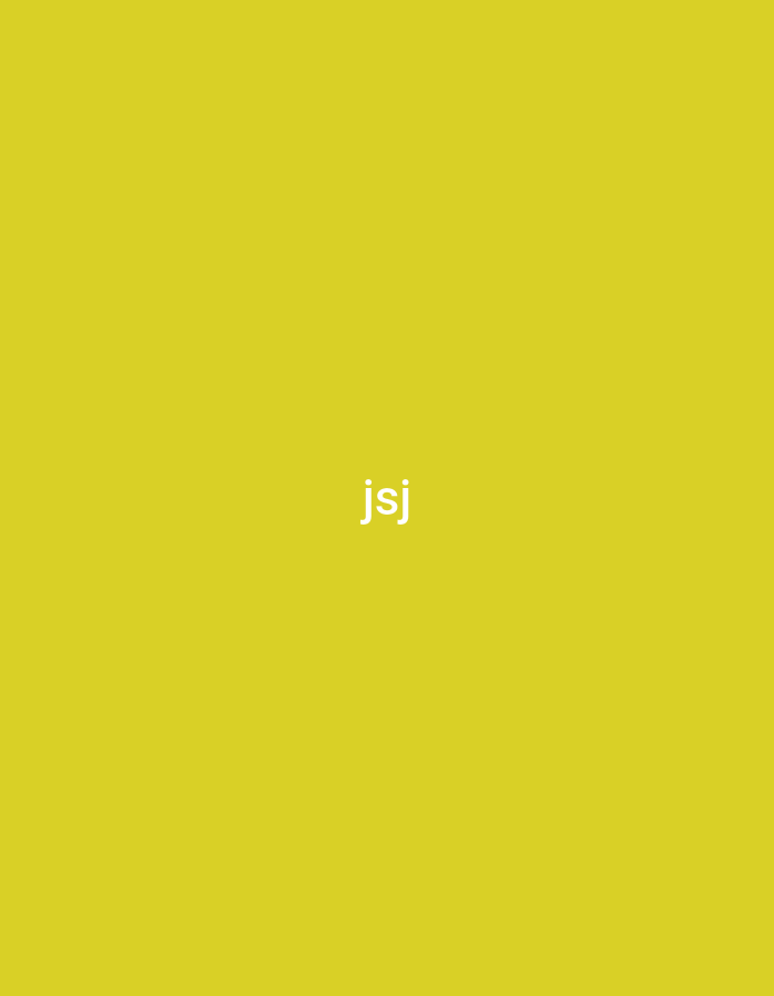 The image displays a plain, monochromatic background in a solid shade of yellow, resembling a mustard or dull gold hue. Centrally positioned within this yellow background are the lowercase letters "jsj", rendered in white text. There are no other discernible subjects, objects, or activities depicted in the image. The scene offers no specific setting, time of day, weather conditions, or location cues. The graphic is minimal, consisting solely of a color field with overlaying text. While the context states Yerevan, Armenia, the image itself contains no visual elements or details that would indicate this location.